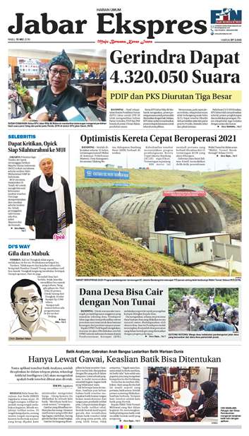 e-Paper Jabar Ekspres Edisi 15 Mei 2019 e-Paper Jabar Ekspres Edisi 15 Mei 2019