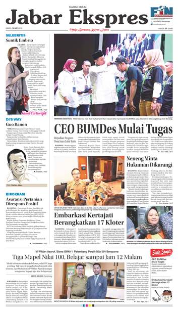 e-Paper Jabar Ekspres Edisi 16 Mei 2019