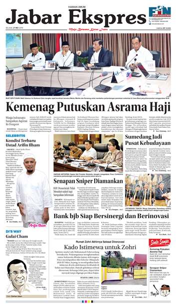 e-Paper Jabar Ekspres Edisi 21 Mei 2019