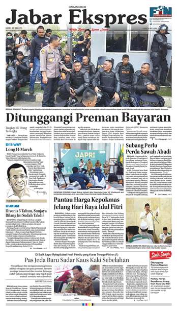 e-Paper Jabar Ekspres Edisi 23 Mei 2019