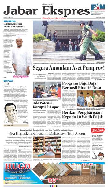 e-Paper Jabar Ekspres Edisi 3 Mei 2019