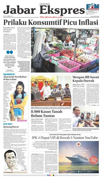 e-Paper Jabar Ekspres Edisi 4 Mei 2019