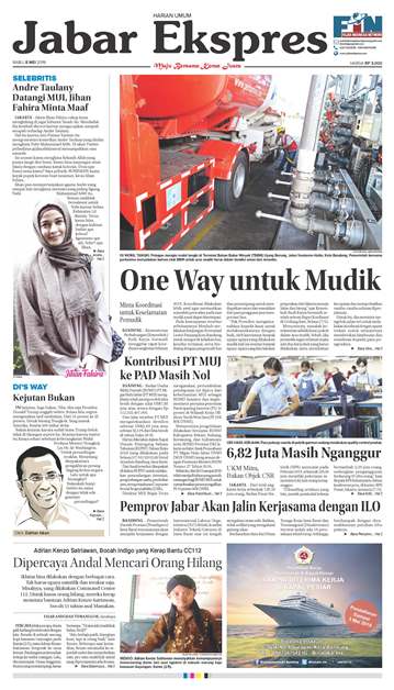 e-Paper Jabar Ekspres Edisi 8 Mei 2019