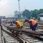 Daop 2 Lakukan Perbaikan Wesel