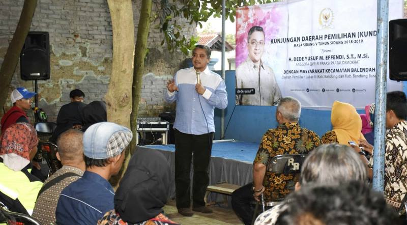 Kundapil Dede Yusuf : Serap Aspirasi Sambil Buka Puasa