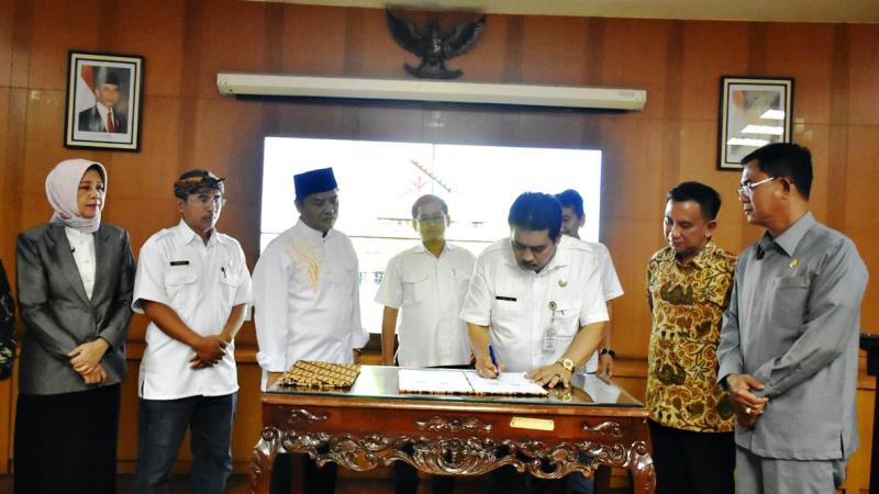 Kontrak Pembangunan RSUD Soreang Ditandatangani