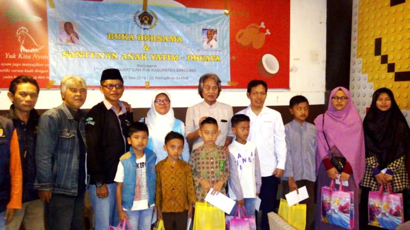 Ramadan Peduli, PWI Santuni Anak Yatim dan Dhuafa