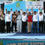 Pos Indonesia Berangkatkan 600 Peserta Mudik Bareng BUMN