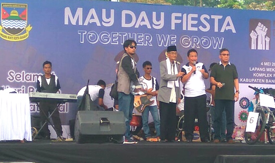 BPJS Kesehatan Cabang Cimahi Turut Serta Semarakkan Mayday 2019 di KBB