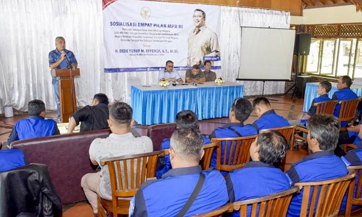 Perkokoh Persatuan Bangsa, Dede Yusup Gelar Sosialisasi 4 Pilar Kebangsaan Perkokoh Persatuan Bangsa, Dede Yusup Gelar Sosialisasi 4 Pilar Kebangsaan