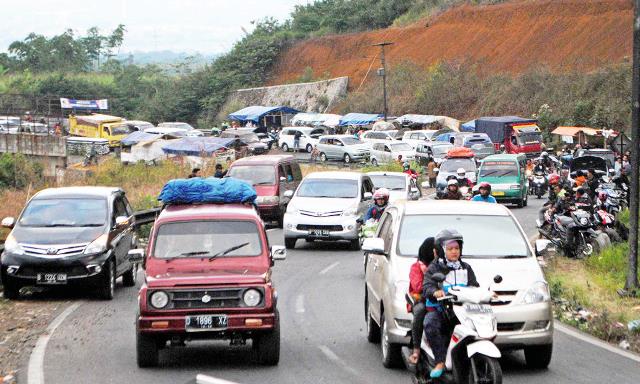 Ada Lima Puluh Titik Rawan Macet