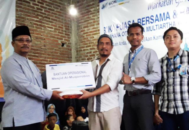 Berbagi Kebahagiaan Kepada 50 Anak Yatim