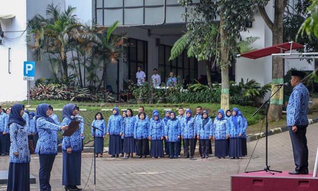 7,6 Persen ASN Tak Ikut Apel di Hari Pertama Bulan Ramadan