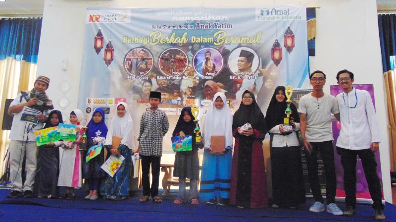 Komunitas AFI Beri Kebahagiaan pada Yatim dan Duafa