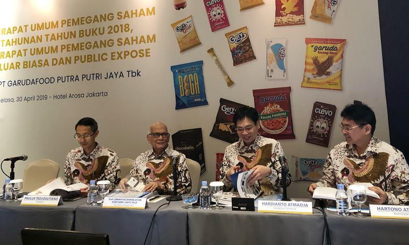 Garudafood Gelar RUPS Perdana Soal Laporan Tentang Kinerja Perseroan