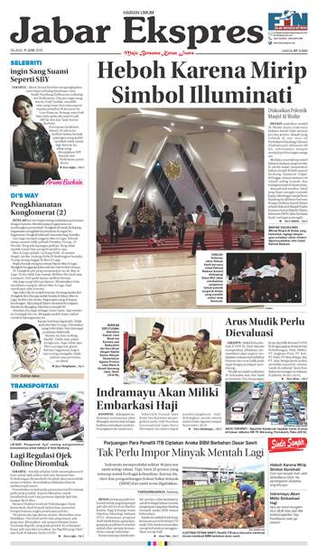e-Paper Jabar Ekspres Edisi 11 Juni 2019 e-Paper Jabar Ekspres Edisi 11 Juni 2019