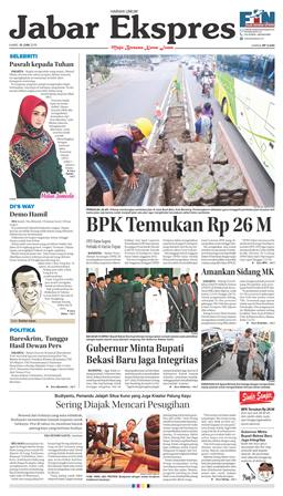 e-Paper Jabar Ekspres Edisi 13 Juni 2019 e-Paper Jabar Ekspres Edisi 13 Juni 2019