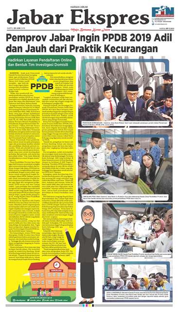 e-Paper Jabar Ekspres Edisi 29 Juni 2019