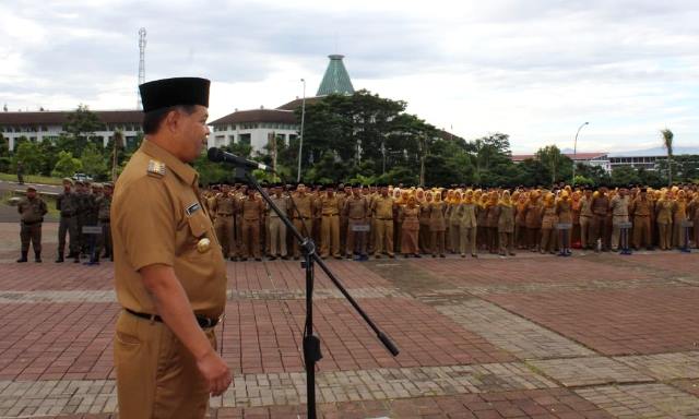 Bupati Kecewa Peserta Apel Menurun Pasca Hari Jadi Bupati Kecewa Peserta Apel Menurun Pasca Hari Jadi