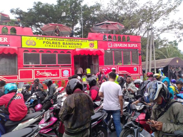 Kendaraan Bermotor Mendominasi Arus Mudik Lebaran 2019 di Nagreg