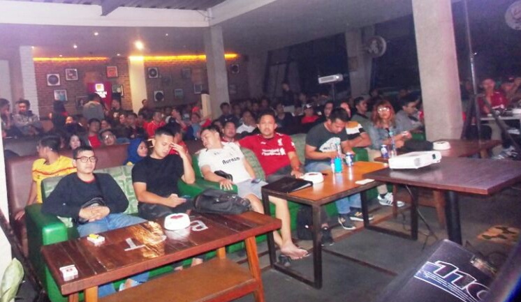 Penonton Nobar Final Liga Champions Lebihi Target
