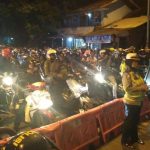 Polres Bandung Sediakan Makanan dan Layanan Kesehatan Bagi Pengendara