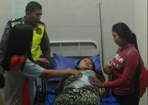 Polisi Heroik Selamatkan Ibu yang akan Bersalin