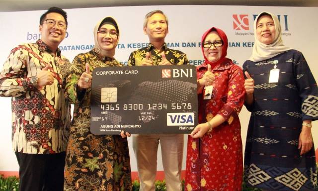 BNI Gandeng bjb Terbitkan Kartu Kredit Pemerintah