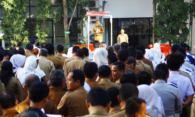 ASN Bolos Apel Pasca Lebaran Disanksi ASN Bolos Apel Pasca Lebaran Disanksi