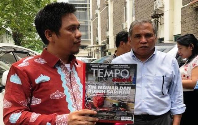 Laporan Ditolak Bareskrim, Komandan Tim Mawar Tunggu Hasil Dewan Pers Laporan Ditolak Bareskrim, Komandan Tim Mawar Tunggu Hasil Dewan Pers