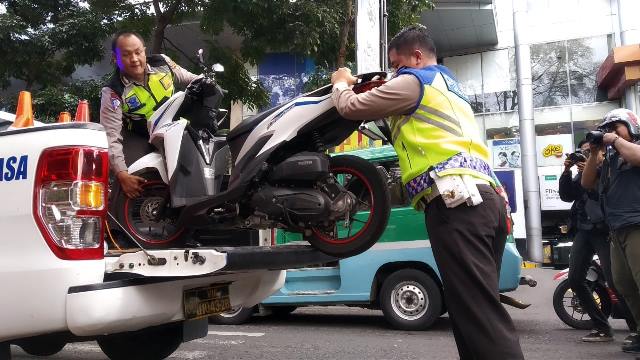 Puluhan Kendaraan Terjaring Operasi