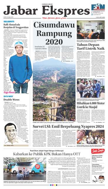 e-Paper Jabar Ekspres Edisi 4 Juli 2019 e-Paper Jabar Ekspres Edisi 4 Juli 2019