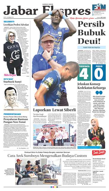 e-Paper Jabar Ekspres Edisi 6 Juli 2019