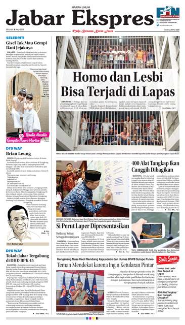 e-Paper Jabar Ekspres Edisi 9 Juli 2019 e-Paper Jabar Ekspres Edisi 9 Juli 2019