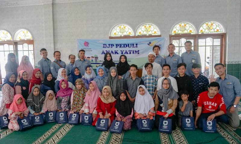 Mengawali Peringatan Hari Pajak, KPP Pratama Sumedang Berkunjung Ke Panti Asuhan