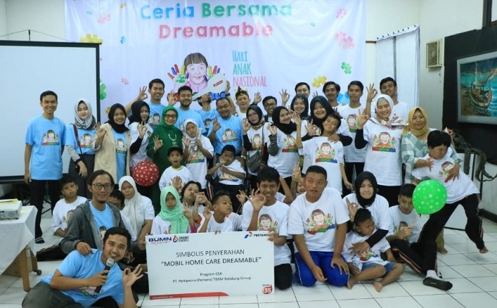 Ceria Bersama Dreamable di Desa Wisata Kertajaya