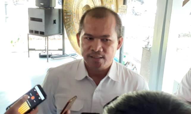 Mantan PJS Dirut PD Pasar Kota Bandung Andri Salman yang telah di vonis atas tindakan korupsi Aset Deposito milik PD Pasar Kota Bandung