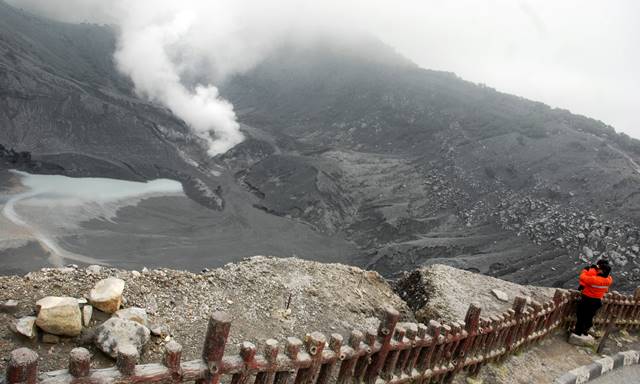 Diskar PB Imbau Warga Tetap Tenang Soal Erupsi Tangkuban Parahu