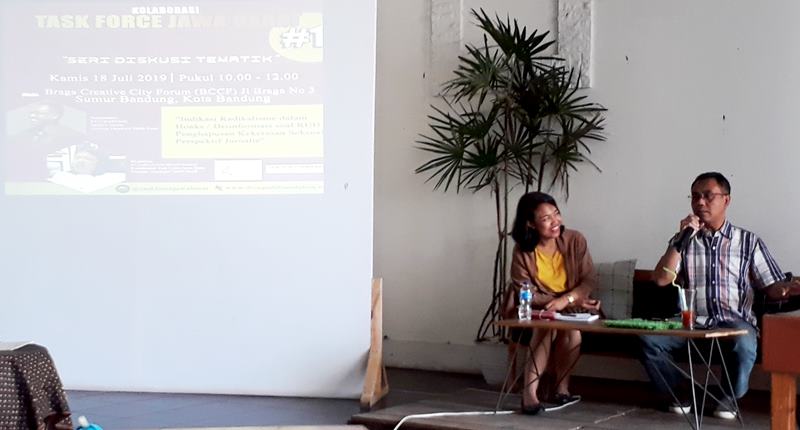 Task Force Jawa Barat Gelar Diskusi Tematik Bersama Komunitas