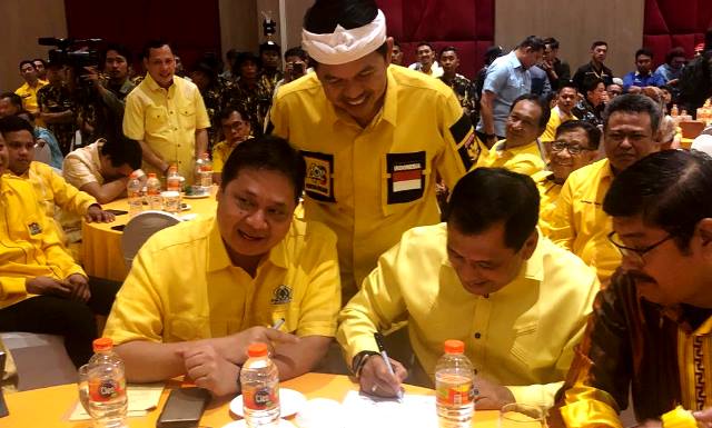 Dukungan untuk Airlangga Capai 468 Suara