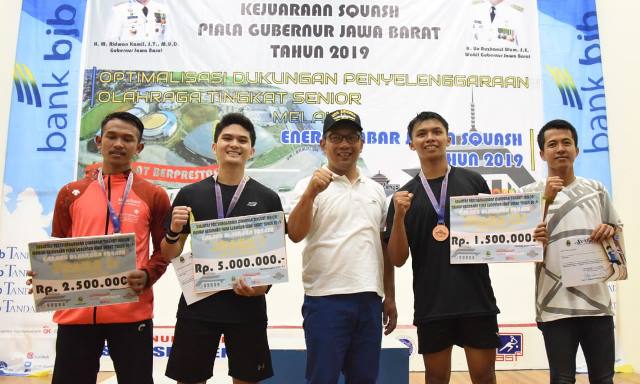 Gubernur Jawa Barat Dorong Squash Jadi Cabor PON XX/2020