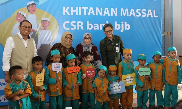 200 Anak Ikuti Khitanan Massal bank bjb