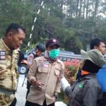 30 Tagana Bantu Evakuasi Warga Pengunjung Tangkuban Parahu