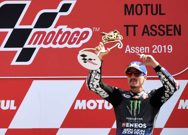 Vinales Bawa Yamaha Raih Kemenangan Perdana Musim Ini