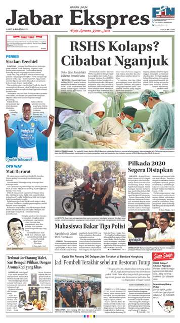 e-Paper Jabar Ekspres Edisi 16 Agustus 2019 e-Paper Jabar Ekspres Edisi 16 Agustus 2019