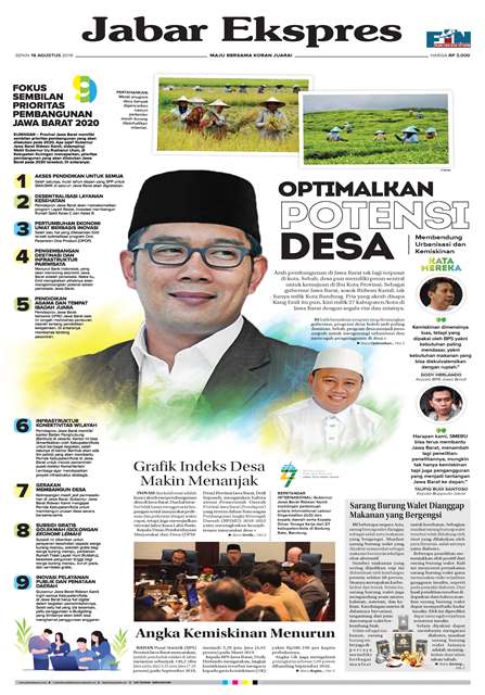 e-Paper Jabar Ekspres Edisi 19 Agustus 2019 e-Paper Jabar Ekspres Edisi 19 Agustus 2019