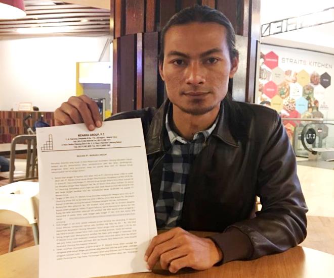 PT Menara Group Tegaskan Kepemilikan atas Lahan Bekas PT Cikencreng PT Menara Group Tegaskan Kepemilikan atas Lahan Bekas PT Cikencreng