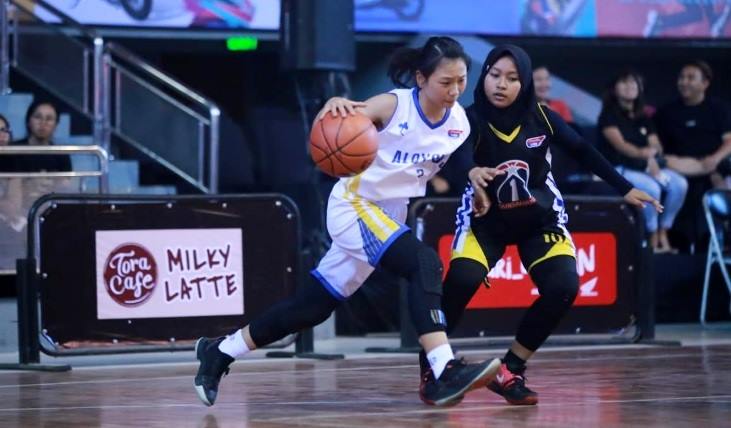 Laga Tim Putri Berlangsung Sengit