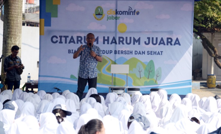 Diskominfo Jabar Sosialisasikan Program Citarum Harum