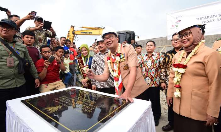 Gubernur Jabar Ingin Pasar Cisarua Jadi Primadona Masyarakat